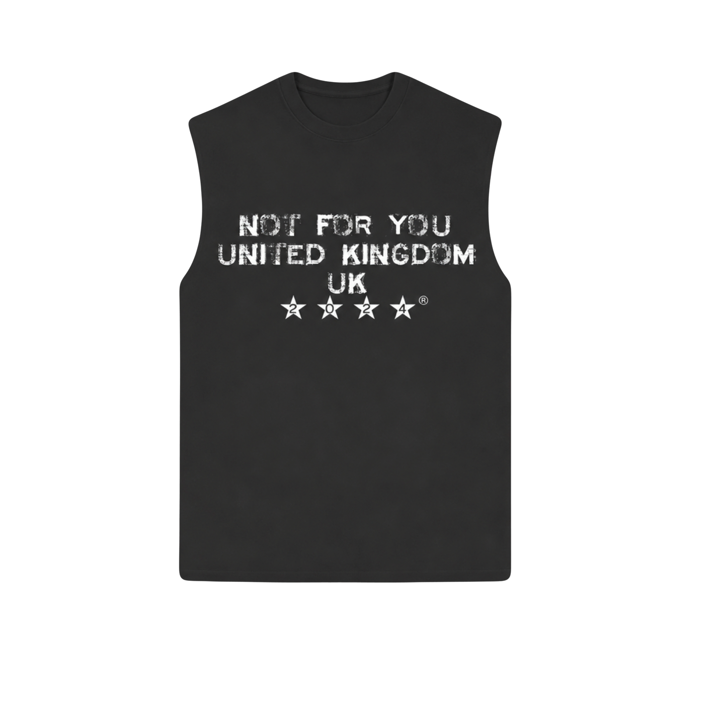 BLACK SLEEVELESS NFU