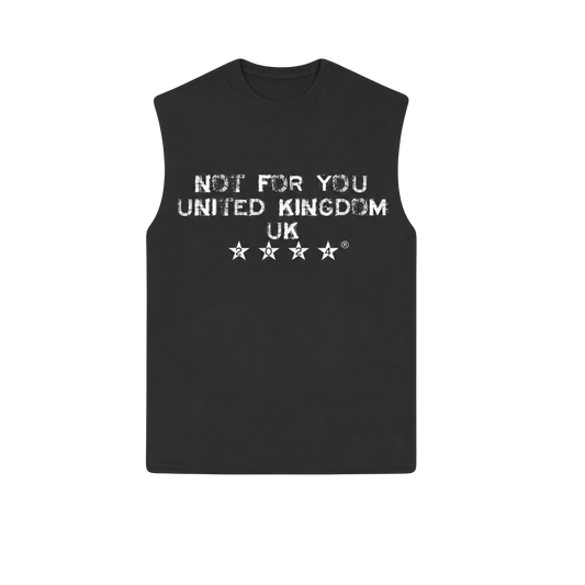 BLACK SLEEVELESS NFU